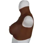 XX-DreamsToys Ultra Realistic Breast Form – Black – Size M — Photo 4
