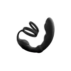 P-RING двойной массажер простаты и кольцо для члена – 15 cm (5.9″) – черный — Фото 1