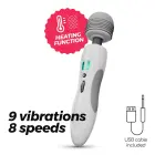 CRUSHIOUS HARLEQUIN wand masāžas vibrators – 27.3 cm (10.75″) – rozā — Foto 9