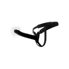 INFERNO vibruojantis strap-on dildo – 20 cm (8″) – juodas — Nuotrauka 7