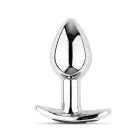 Metal Vibrating Butt Plug – M – with Remote Control — Photo 2