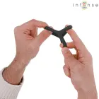 INTENSE Carson Dual Silicone Support Ring – Black — Photo 3