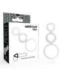 Addicted Toys läbipaistev rõngaste komplekt – 3 suurust — Foto 1