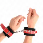 KINK нейлоновые фиксаторы для запястий – чёрные/красные – 19-24 cm — Фото 4