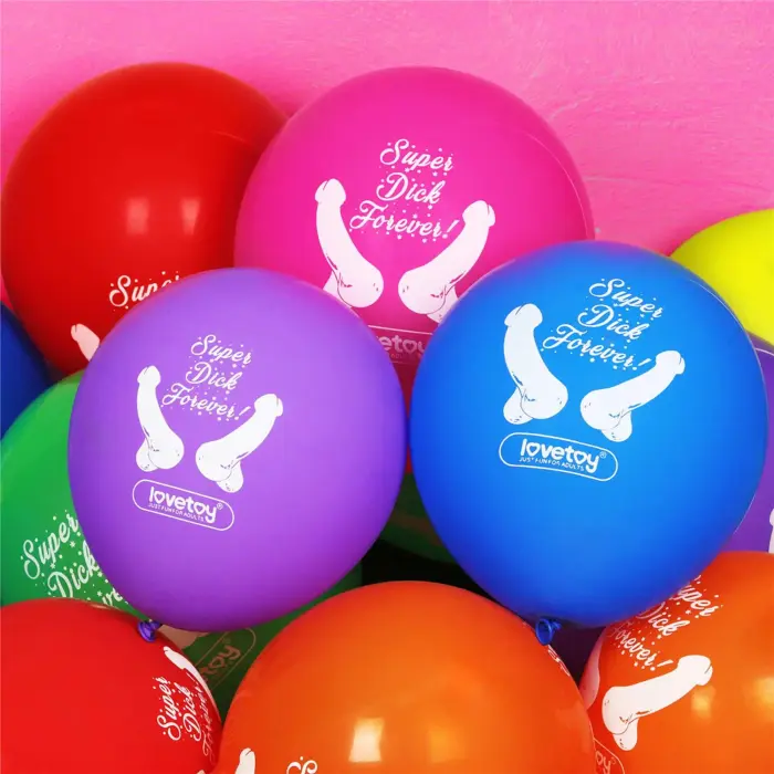 Super Dick Forever Bachelorette Balloons(Pack of 7) Foto 6