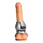 XR Brands Night Prowler Silicone Ball Support Ring – Grey — Photo 8