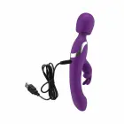 Easytoys Vibe вибратор-жезл 2 в 1 – фиолетовый — Фото 4