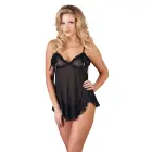 Babydoll Ruffles – чёрный – L Фото num