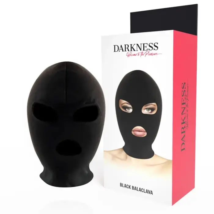 Darkness Submission Mask Black – спандекс маска с отверстиями для рта и глаз