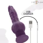 INTENSE Tatum Multifunction Up & Down Motion Vibrator – 24 cm (9.4″) – Purple — Photo 6