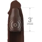 FXTE 3 Vibrating Mega X-tension Sleeve with Remote Control – Black — Photo 3