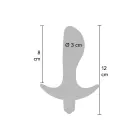 TOYJOY Classics Private Dancer vibrējošs anālais spraudnis – 12 cm (4.7″) – Melns — Foto 4