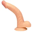Kumer kire dildo – 19 cm (7.5″) – Nahavärv — Foto 2