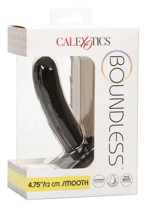 Boundless gluds dildo – 12 cm (4.75″) – Melns Foto 3