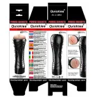 Quickies melns vibrējošs masturbators — Foto 4