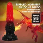 POWER MONSTERS Fire Dragon Fantasy Model Suction Cup 24.5cm Red Black — Foto 9