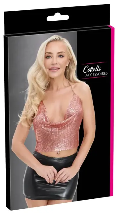 Rose Gold Metal Top