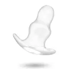 Addicted Toys vidējs anālais paplašinātājs – 11 cm – caurspīdīgs — Foto 3