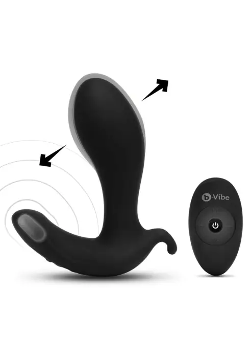 B-Vibe Expanding Anal Plug – Black