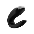 Double Fun App-Controlled Couples Vibrator – Black — Photo 4