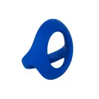 Admiral Cock Ball Dual Ring – Blue — Photo 12