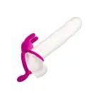 Closer Intimate перезаряжаемое вибрирующее кольцо – розовый — Фото 3