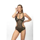 PERSEPHONE Black Lace Teddy Bodysuit – XXL/XXXL — Photo 1