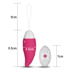 IJOY Беспроводной перезаряжаемый виброяйцо с пультом управления – 10 cm (3.9″) – розовый — Фото 5