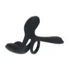 LEVELZ Triple Motor Silicone Power Ring – Black, Rechargeable — Photo 6