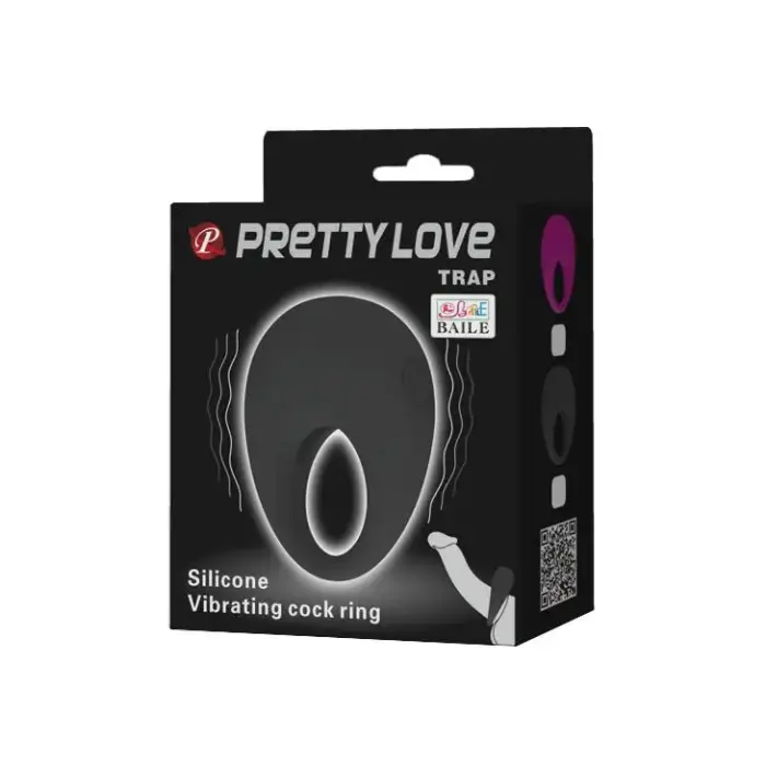 PRETTY LOVE - TRAP Vibrating Cock Ring