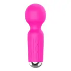 Uzlādējams mini vibrators ar 20 funkcijām – rozā — Foto 1