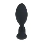 Remote Control Vibrating Anal Plug – Black — Photo 4