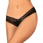 Obsessive Medilla Crotchless Thong – XL/2XL — Photo 1