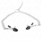 KINK 4-Chain Adjustable Nipple Clips with Decorative Chains 32cm – Silver — Photo 3