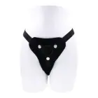 Sportsheets Hidden Pocket Strap-On Set with Remote Vibrator – Black — Photo 9