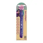 Bubblegum Blast Lollipop Loop – želė dvipusis dildo – violetinis – 25 cm — Nuotrauka 1