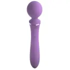 FFH Dubultais wand vibrators – 19.5 cm (7.5″) – melns — Foto 3