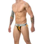 MOB Stripe Classic jockstrap – Orange – M — Photo 1