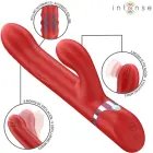 INTENSE LELE Red vibratorius – raudonas — Nuotrauka 7