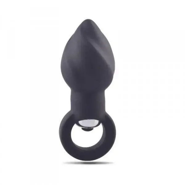 Helix Vibrating Anal Plug – Black