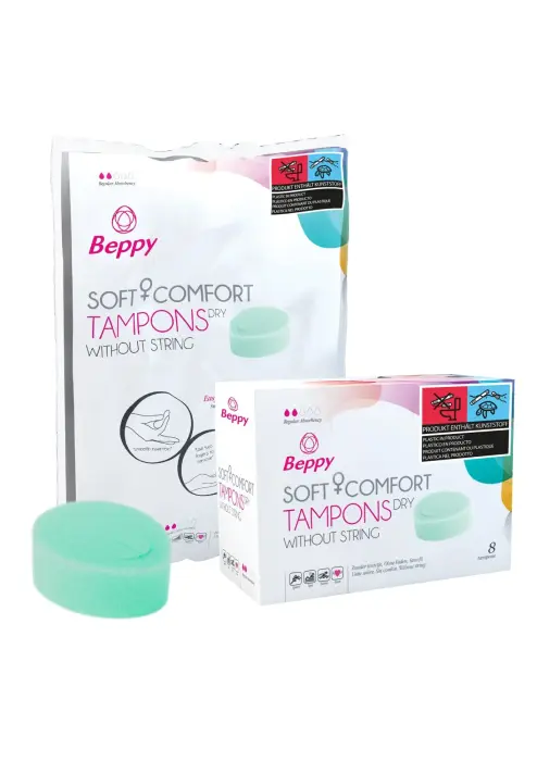 Beppy Soft + Comfort Dry tamponi – 8 gab. Foto 2
