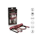 The Regal Empress Faux Leather Harness – Red — Photo 3