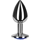 Алюминиевая анальная пробка SecretPlay Blue S – 7.5 см (3″) – Синий — Фото 1