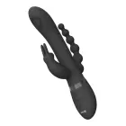 VIVE Rini Pulse Wave divu dzinēju wand vibrators – 22.5 cm – Melns — Foto 5