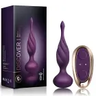 Rocks-Off Petite Sensations Discover nuotoliniu būdu valdomas analinis kištukas – 10 cm – violetinis — Nuotrauka 4