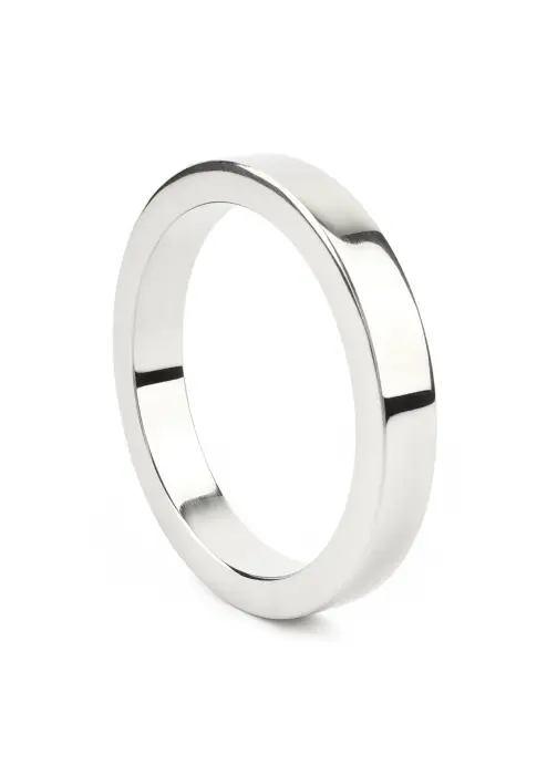 Mr. Steel Premium кольцо для члена – 4.5 cm – серебристый