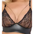 Cottelli Curves 3-Piece Black Lace Bra Set – XL — Photo 5