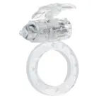 Flutter Ring Vibrating Cock Ring – Clear — Photo 1
