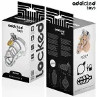 Addicted Toys Silver Lock Metal Chastity System Size M – Secure Design — Photo 6