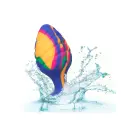 Cheeky Swirl Anal Plug – 4.4 cm (1.75″) – Multicolored — Photo 6